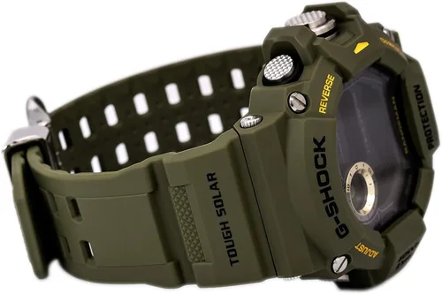 Miniatura 5 de CASIO G-SHOCK RANGEMAN Master de Series G reloj digital con banda resina verde para hombre.
