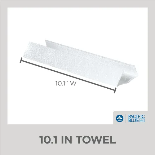 Miniatura 4 de Pacific Blue Select Premium 23000 - Toallas de papel de dos capas en C-Fold de GP PRO (Georgia-Pacific), color blanco, 120 toallas por paquete, 12