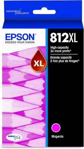 Miniatura 2 de EPSON T812 DURABrite Ultra Ink Cartucho magenta de alta capacidad (T812XL320-S) y T812 DURABrite Ultra Ink Cartucho cian de alta capacidad