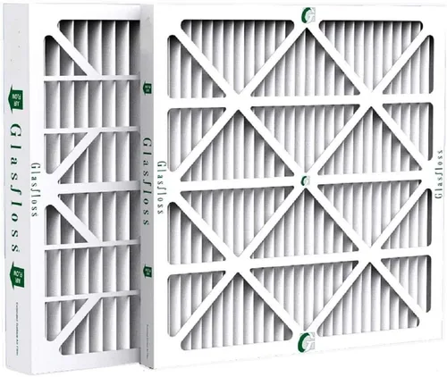 Miniatura 6 de Filtros de aire plegados Glasfloss ZL 8x8x1 MERV 10 (FPR 5-6). (Cantidad 4). Tamaño real: 8 x 8 x 7/8 pulgada