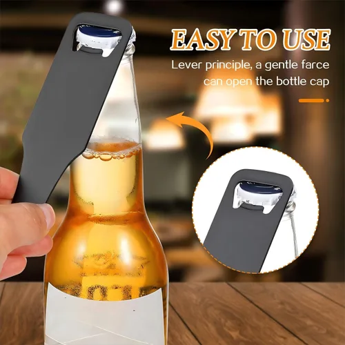 Miniatura 4 de Remagr - Abrebotellas plano de acero inoxidable, 30 unidades, para padrinos de boda, abrebotellas de cerveza para cocina, bar, restaurante, regalo