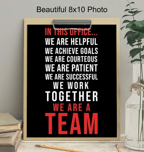 Miniatura 3 de Póster motivacional para la oficina – Póster inspirador para pared – Decoración única para el hogar y regalo para empresarios, gerentes, jefes