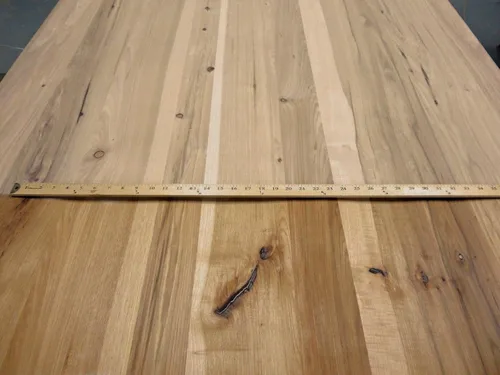 Miniatura 5 de Chapa de madera anudada rústica de nuez de nuez de nogal de 24 "x 48" en respaldo de papel 1/40