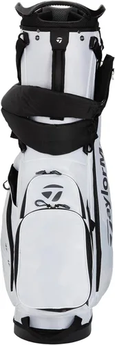 Miniatura 4 de TaylorMade Bolsa de soporte profesional, ligera, ideal para llevar o empujar el carrito Blanco