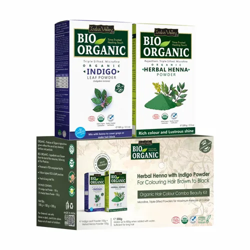 Miniatura 6 de I.V BIO COMBO ORGÁNICO (BHRINGRAJ POLVO 100G+INDIGO POLVO 100G)