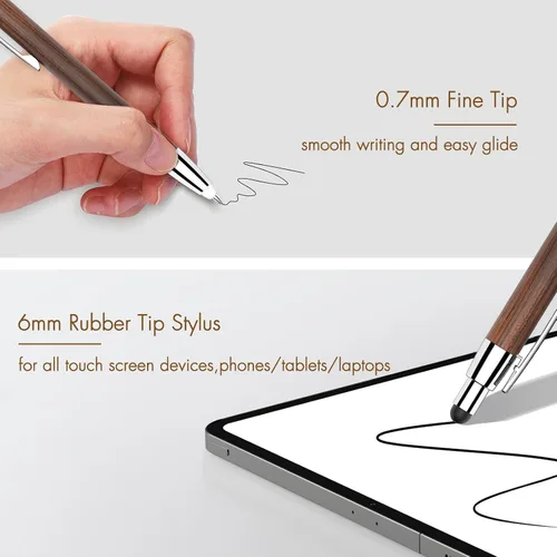 Miniatura 5 de Regalos para mamá, Penyeah 3 en 1 bolígrafo de punta iluminada con lápiz capacitivo, bolígrafos iluminados para escribir en diario en la oscuridad