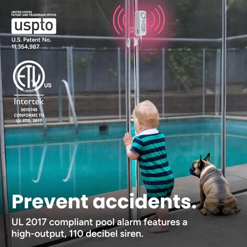 Miniatura 2 de Alarma de piscina segura S187D de Techko