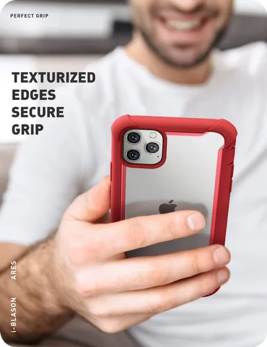 Miniatura 6 de i-Blason Ares - Funda para iPhone 11 Pro Max (2019), funda de doble capa resistente con parachoques transparente y protector de pantalla integrado
