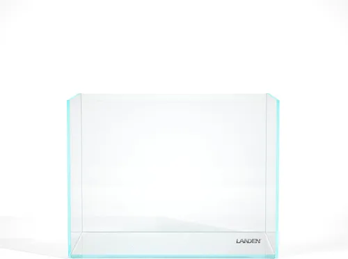 Miniatura 19 de LANDEN 25C 3.7 Galones Cubo Tanque de Acuario Sin Montura de Hierro Bajo, W9.84×D9.84×H9.84 pulg(25x25x25cm) 5mm de Grosor con Almohadilla