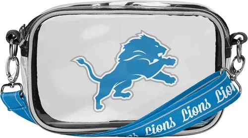 Miniatura 6 de FOCO NFL Womens NFL Team Logo Stripe Clear Crossbody Bag