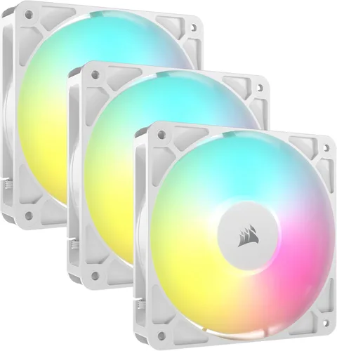 Miniatura 10 de CORSAIR RS120 ARGB Ventilador PWM de 120 mm – Conexión Daisy-Chain – Bajo Nivel de Ruido – Rodamiento de Cúpula Magnética – Paquete Individual
