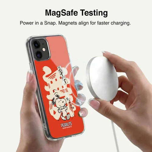 Miniatura 174 de Carcasa de gel para iPhone 7 Plus/iPhone 8 Plus, diseño de Snoopy Oriental de Peanuts, Badges