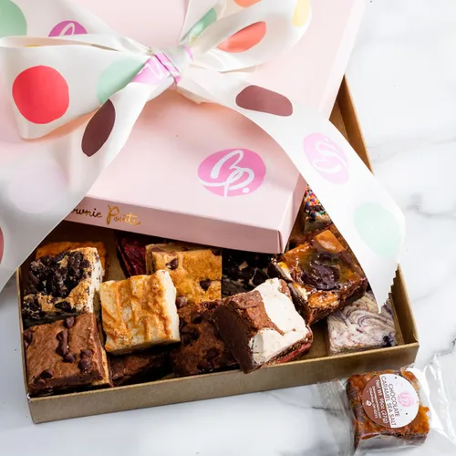 Miniatura 10 de Brownie Points Brownies para bebé, 75 ingredientes envueltos individualmente, ingredientes finos y frescos, caja de regalo y cestas de regalo