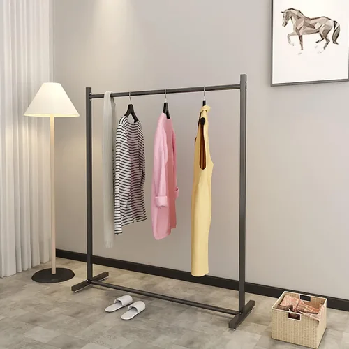 Miniatura 4 de Perchero moderno de metal para ropa, perchero independiente para dormitorio y boutique, fácil de montar, de gran capacidad