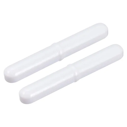 Miniatura 17 de MECCANIXITY Varilla de barra agitadora magnética mezcladora de 0.24 pulgadas con forma de anillo PTFE revestimiento imán blanco para laboratorio