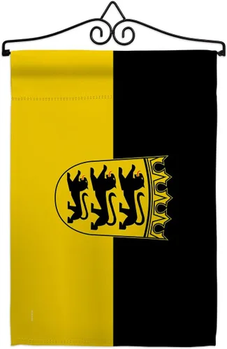 Miniatura 5 de Baden Württemberg Garden Flag Regional Germany States Central Europe Territory Old History Country Particular Area Small Decorative Gift Yard House