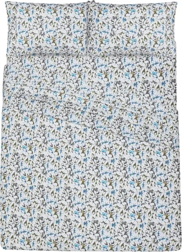 Miniatura 8 de ZOYER Sábanas de franela de tamaño matrimonial, juego de sábanas de 100 % algodón doble cepillado, bolsillos profundos de 16 pulgadas, sábanas