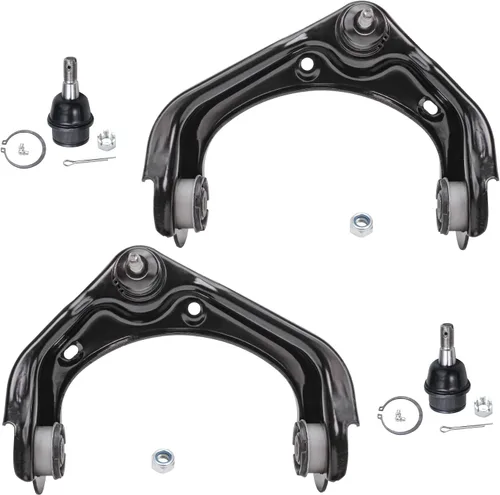 Miniatura 110 de Detroit Axle - Kit de 4 brazos de control delanteros para Ford Mustang 05-10, 2 brazos de control inferiores, 2 puntales 2005 2006 2007 2008 2009