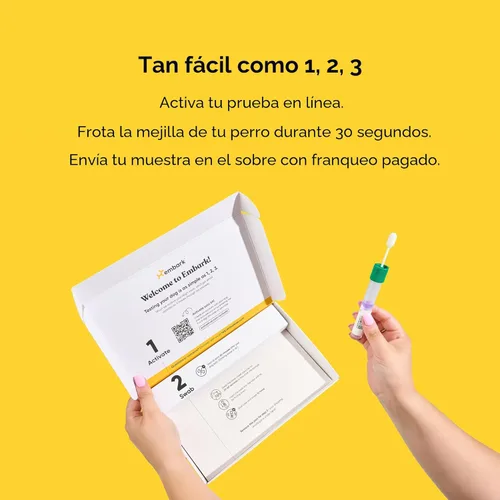 Miniatura 6 de Kit de identificación de raza Embark - Kit de prueba de ADN para perros más preciso - 99% de precisión en la ascendencia de raza para perros de raza