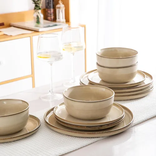 Miniatura 6 de AmorArc Juego de 6 Tazones de Cereal para Cocina, Tazones de Sopa de Gres de 26oz para Sopa de Cereales, Tazones de Cocina Modernos para Comidas