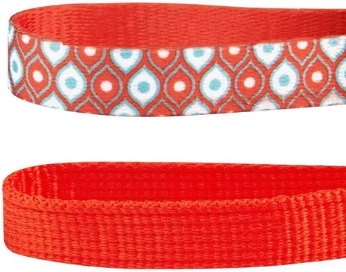 Miniatura 6 de Blueberry Pet Paquete de 2 collares de gato, The Flower Power Perfect Orange ajustable para gato con campana y flor desmontable, cuello de 9 a 13