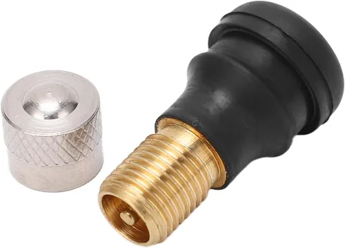 Miniatura 4 de Keenso Válvula de vacío de neumáticos sin cámara para scooter eléctrico, 0.8 in de largo para M365 Pro Menos 0.354 in de diámetro de la válvula