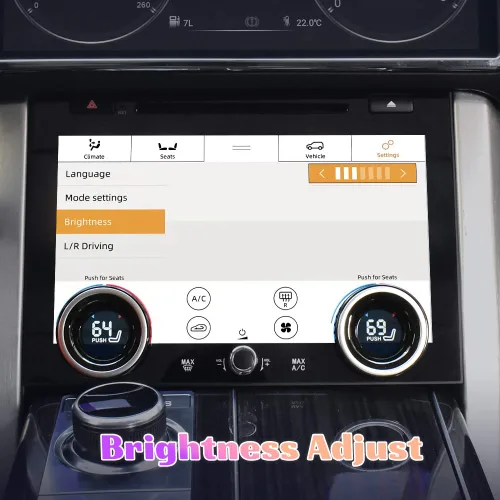 Miniatura 4 de para Land Rover Range Rover Vogue L405 Aire acondicionado Control de clima Panel AC 10.4 pulgadas LCD pantalla táctil 2013 2014 2015 2016 2017 año