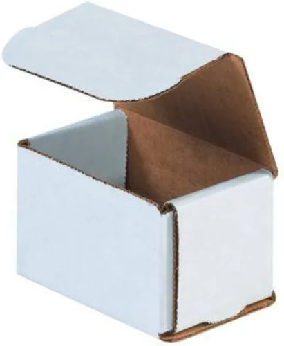 Miniatura 15 de Secure Seal Cajas de envío – Sobres de 5 x 5 x 3 pulgadas – Embalaje de cartón corrugado plegable blanco para correo, mudanza, almacenamiento