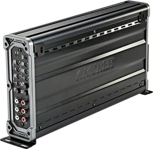 Miniatura 3 de KICKER Kit de amplificador, control remoto y amplificador Paquete de 3 artículos: Amplificador CX de 5 canales de 660 W con control remoto de graves