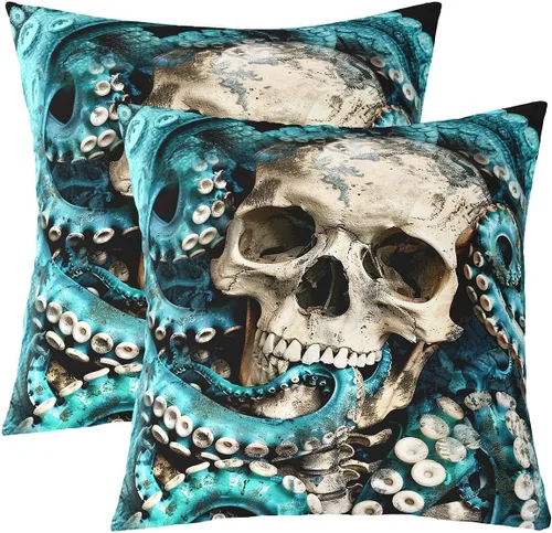 Miniatura 9 de Juego de 2 fundas de almohada rosas de 16 x 16 pulgadas, fundas de almohada suaves con flores florales de rosas para sala de estar, dormitorio