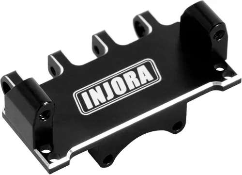 Miniatura 7 de INJORA Servo ajustable de aluminio CNC para Axial SCX24 1/24 RC Crawler Upgrade(gris)