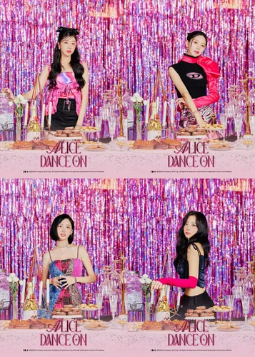 Miniatura 4 de ALICE DANCE ON Single Album+1ea Folded Poster(First Press Only!) K-POP SEALED