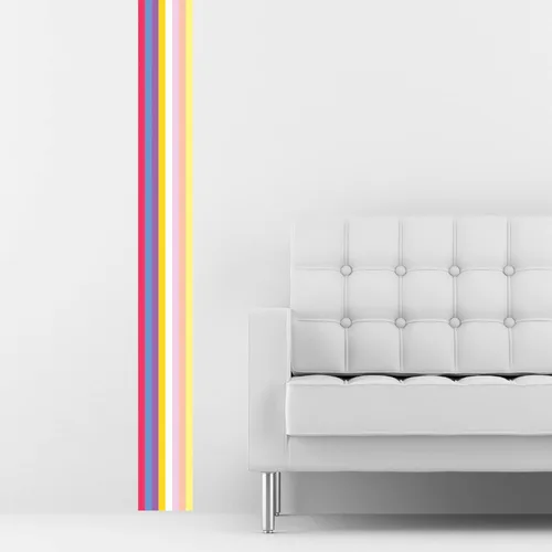 Miniatura 13 de Pegatinas de pared con diseño de rayas de orgullo – LGBTQ+ Pride Decor (Philadelphia POC)