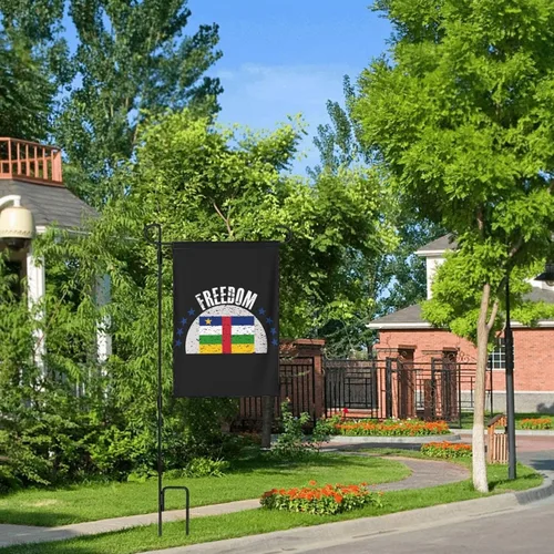 Miniatura 9 de The Central African Republic Flag And Freedom Garden Flag 28"x40" Inch Double Sided Garden Flags Home Lawn Outdoor Decor Flags Party Banner Welcome