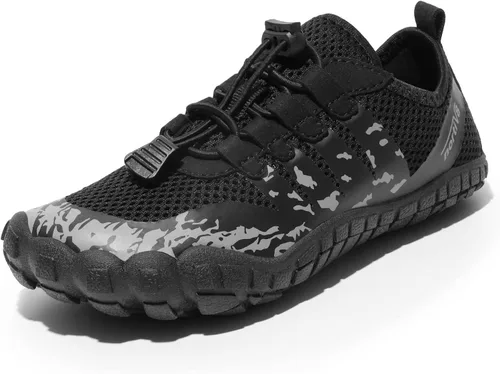 NORTIV 8 Zapatos de agua para niños y niñas, secado rápido, descalzos, piscina, natación, playa, entrenamiento al aire libre, zapatos para caminar