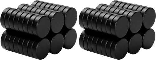 Miniatura 14 de SMARTAKE 45 piezas de imanes para refrigerador, imanes pequeños redondos de 6x2mm para nevera, imanes de neodimio premium multiusos para oficina