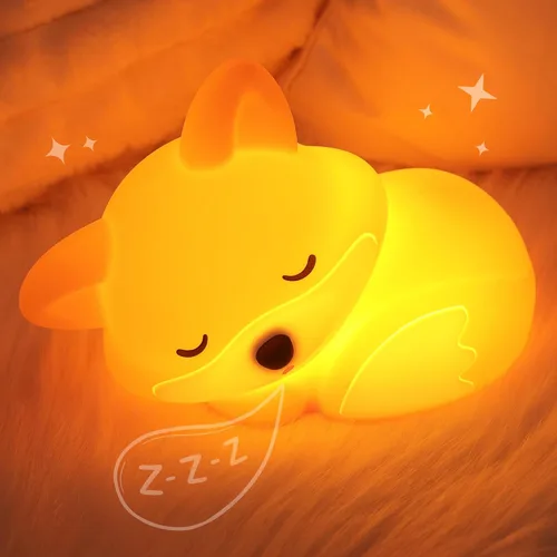 Miniatura 8 de Linda Luz Nocturna de Capibara, Regalos de Capibara para Niños y Amigos, Lámpara de Animales de Silicona para Guardería con Temporizador Recargable