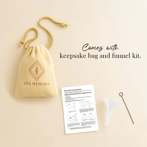 Miniatura 9 de Collares personalizados de urna de mascota para cenizas para mujeres y hombres, joyería de cremación para cenizas, collar personalizable para Urna