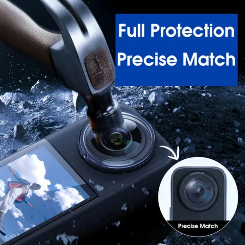 Miniatura 6 de STARTRC VCR Protector de lente para Insta360 X5, cubierta protectora de lente de PC con revestimiento antirreflectante para accesorios Insta 360 X5