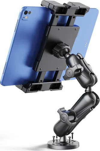 Miniatura 9 de OHLPRO Soporte para Tableta para Camión, Soporte de Coche con Base de Taladro Resistente para iPad, mini, Samsung Galaxy (7" - 11") para Tablero