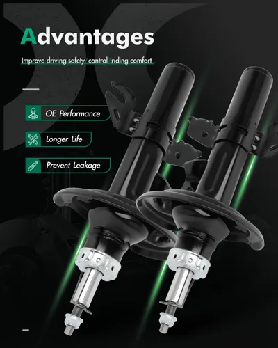 Miniatura 2 de SCITOO - Amortiguador delantero para Dodge se adapta a amortiguadores Dodge Dart 2013-2016 334981 72642 334982 72641 - Juego de 2 piezas