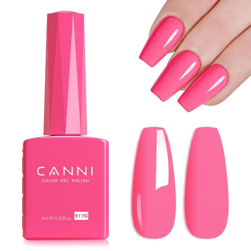 Miniatura 104 de CANNI - Esmalte de uñas en gel azul real, 1 unidad de 0.5 onzas, color azul marino, gel de cobalto oscuro profundo, para quitar el esmalte de uñas