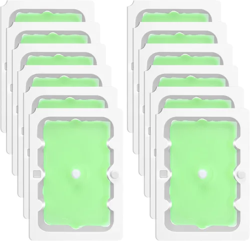 Miniatura 8 de Qualirey Paquete de 6 trampas de pegamento para ratón, trampas superadhesivas tamaño ratón para ratones y ratas, prearomatizadas, no tóxicas