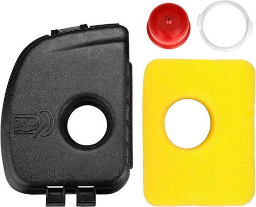Miniatura 8 de Cubierta para limpiador de aire 595660 Filtro de aire 799579 Compatible con 590581 08P502 08P602 09P602 09P702 Series de motores MTD Troy Bilt AYP