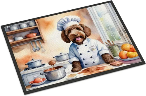 Miniatura 33 de Caroline's Treasures DAC6179MAT Affenpinscher - Tapete para puerta delantera, para interiores y exteriores, para entrada, antideslizante, lavable