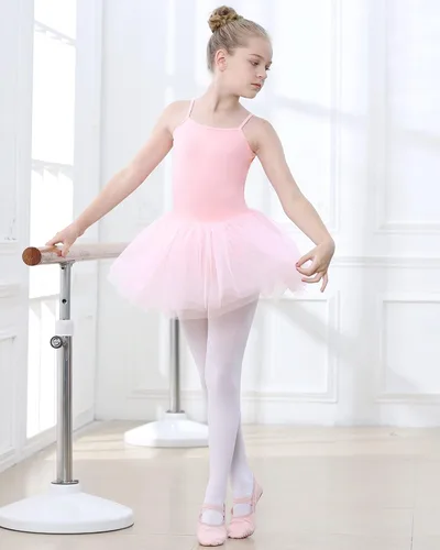 Miniatura 2 de Stelle - Vestido de bailarina para niña, con leotardo, estilo canesú, para gimnasia o ballet (para niñas pequeñas y grandes)