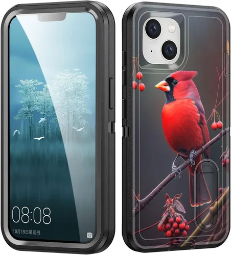 Miniatura 36 de Funda para iPhone Air con soporte integrado, a prueba de golpes, polvo y caídas, 3 capas, grado militar, funda protectora para iPhone Air de 6.5