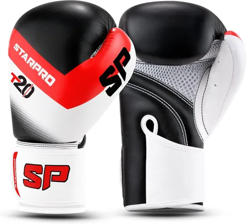 Miniatura 8 de Starpro Guantes de boxeo con soporte y protección inigualables para la muñeca, entrenamiento, muay thai, hombres y mujeres, varios colores y tamaños
