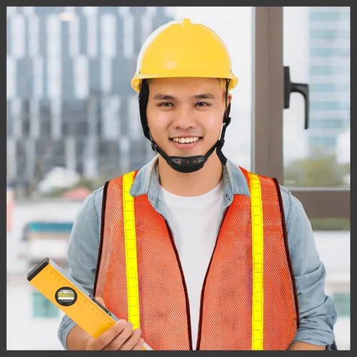 Miniatura 6 de Haysandy 20 Piezas Chaleco de Seguridad Reflectante de Alta Visibilidad Chaleco de Construcción Tiras de Malla Neón Talla Universal para Hombres