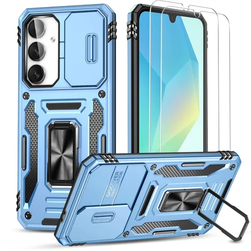 Miniatura 25 de Funda para teléfono Samsung Galaxy A15 5G, [protección contra caídas de grado militar de 15 pies]